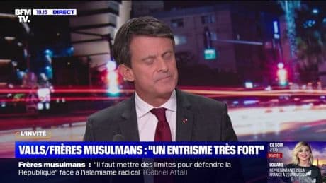 Manuel Valls, ministre des Outre-mer: "Il faut interdire et démanteler l'organisation des Frères musulmans"