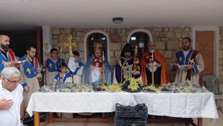 Hatay'da "Meryem Ana Yortusu" ve "Üzüm Bayramı" kutlandı