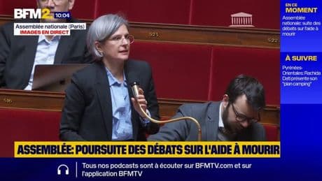 "Ma maman s'est suicidée alors qu'elle était en fin de vie parce qu'il n'y avait pas l'aide à mourir": Sandrine Rousseau s'exprime lors des débats sur l'aide à mourir