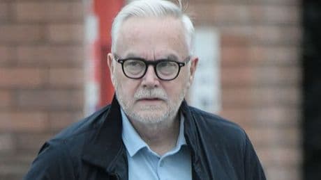 Huw Edwards sports new look and clutches 3 booze bottles on birthday amid BBC pay dispute
