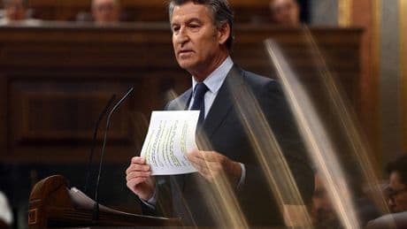 Feijóo desdeña el plan «cosmético» de Sánchez y le pide que «devuelva el botín y convoque elecciones»
