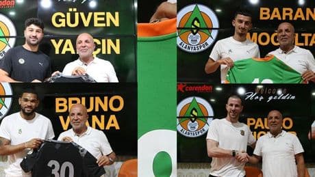 Alanyaspor, 4 transferine imza attırdı