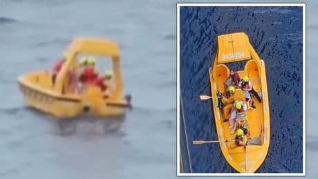 Horror as dad jumps off 14-storey Disney cruise ship to save child