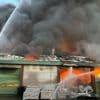 Uitslaande brand in gemeentehal in Stabroek
