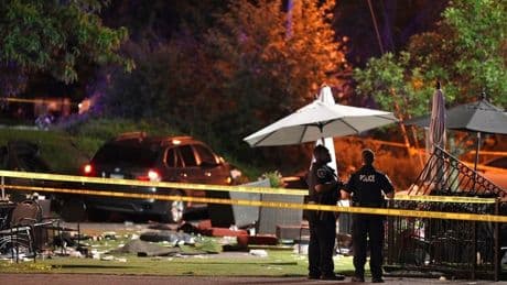 Drunken driver who plowed into Minnesota restaurant patio, killing 2, pleads guilty to murder
