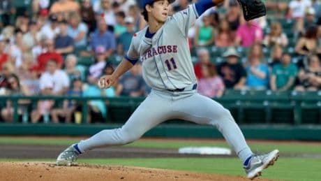 Mets other star pitching prospect Jonah Tong dominates in Triple-A debut