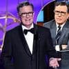 Stephen Colbert makes a plea for Hollywood to hire his staff after his show's cancellation in surprise monologue at the 2025 Emmys