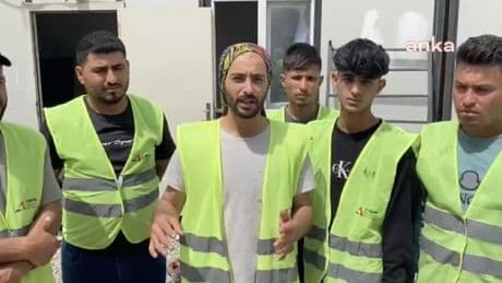 Hatay'da TOKİ şantiyesinde eylem: 'İki aydır maaş alamıyoruz'