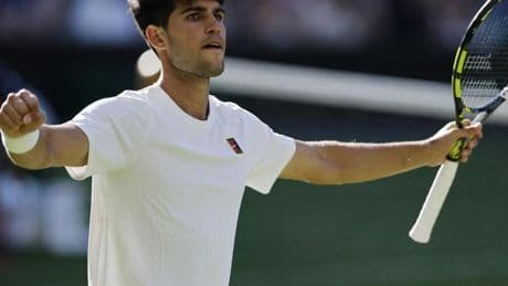 Alcaraz esquiva el hechizo de Fognini