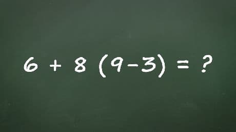 Logik-Rätsel: Können Sie diese Mathe-Aufgabe aus der Schule lösen?