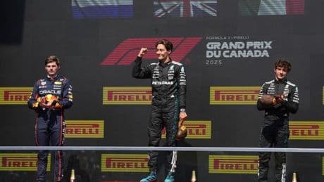 Russell conquista Montreal y Antonelli se hace mayor