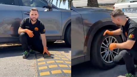 Juan José, mecánico: “El único consejo para coger los badenes y que no se te parta el coche es reducir y acelerar de forma progresiva”