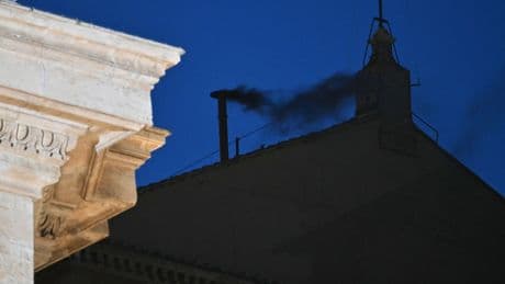 Conclave 2025: Black smoke signals new pope not selected on first ballot