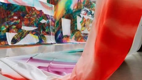 Katharina Grosse in den Deichthorhallen in Hamburg: Kunst der Unvernunft