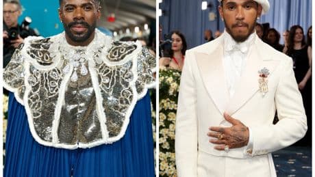 Men are stealing the show at the 2025 Met Gala. Here's what they're wearing.