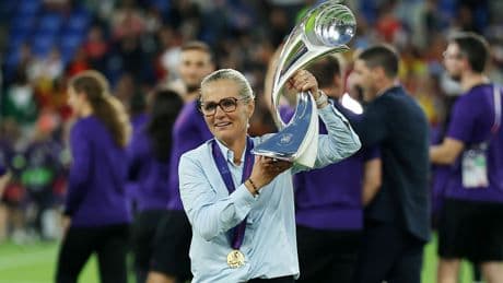 FA chief gives Sarina Wiegman contract update after England win Euro 2025