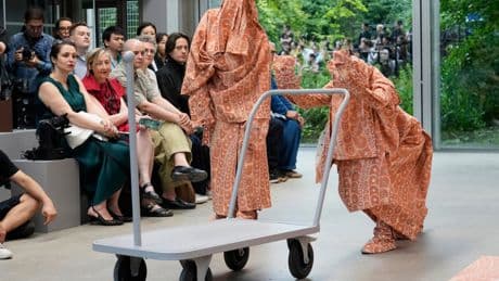 Issey Miyake transforms the Cartier Foundation into living sculpture garden with light and movement
