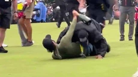 PGA Tour star was tackled to ground by security guard at Canadian Open