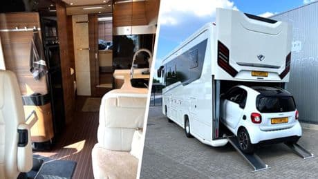 Duurste camper van Nederland is chique appartement op wielen