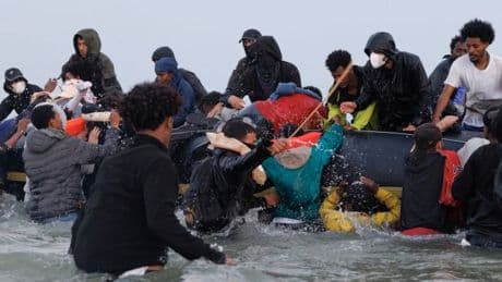 Migrants being ‘whipped’ onto dinghies amid record 20,000 Channel crossings