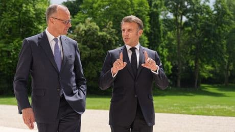 Macron trifft Merz in Berlin: Deutschland steht in Gaza-Frage am Pranger