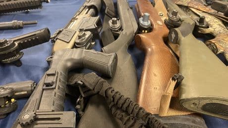 Guns, drugs seized, 5 arrested in joint Manitoba police investigation