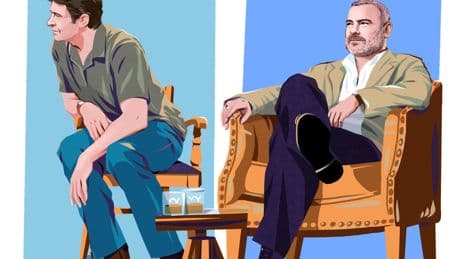 Hugh Jackman and Liev Schreiber Star in a Pair of Psychosexual Slugfests