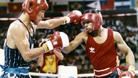 Roy Jones Jr shares heartwarming reunion with old rival after Olympic ‘robbery’