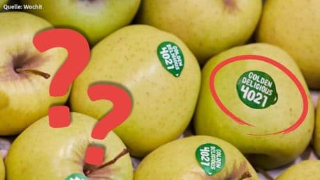 Im Supermarkt: Das bedeuten die Codes auf Obst und Gemüse