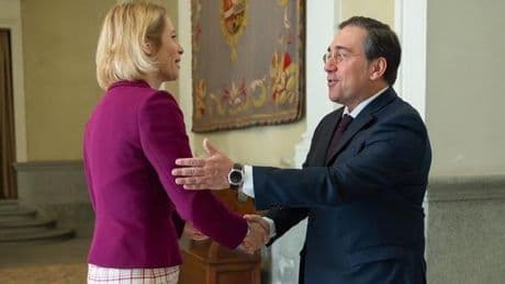 Albares pide a Kallas que la UE denuncie la "situación de hambruna" en Gaza y una fuerzas para "aliviarla"
