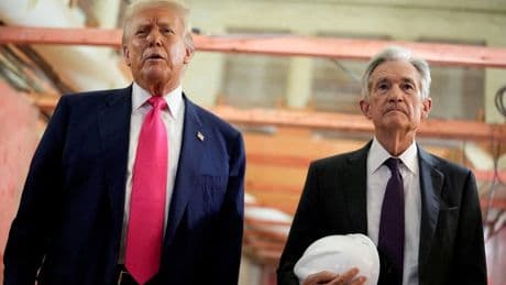 USA unter Trump: Trump droht Zentralbankchef Powell mit Klage