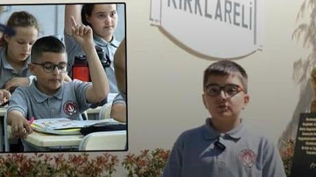 Sosyal medyanın konuştuğu yetenek! Akıcı İngilizcesiyle Kırklareli'ni tanıttı, birinci oldu