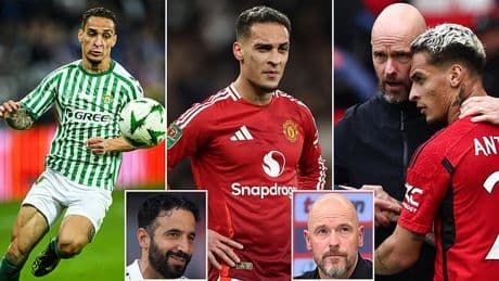 Man United outcast Antony 'attracts interest from two Saudi Pro League clubs' - with former Red Devils boss eyeing a stunning reunion with £85m flop