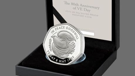 Royal Mint releases special 50p coins for VE Day – and they're worth up to £1,725
