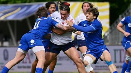 Tournoi des six nations : les Françaises se font peur en Italie, mais restent en lice pour le sacre, avant une « finale » à Twickenham