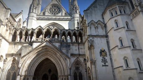Why did the UK courts reject a human rights challenge over arms sales to Israel?