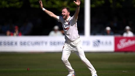 Sam Cook rested by Essex as possible England Test debut looms