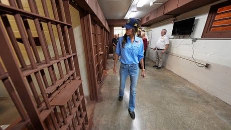 A notorious Louisiana prison was chosen for immigrant detainees to urge self-deportation, Noem says