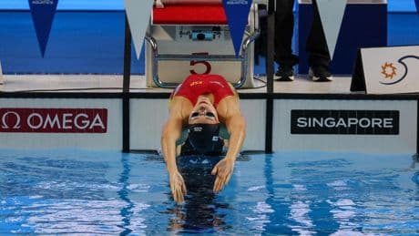 La natación española pierde la magia en Singapur
