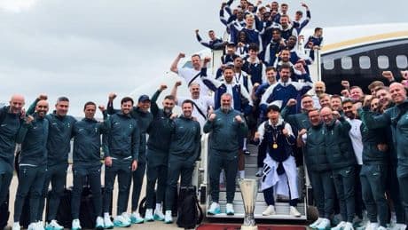 La Europa League, en casa y el Tottenham, a punto para salir a las calles