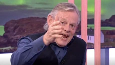 Martin Clunes announces death of Doc Martin co-star live on BBC