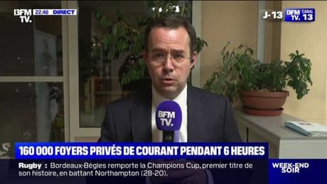 Panne de courant à Cannes: "Je voudrais saluer l'engagement exceptionnel de l'ensemble des services", indique Laurent Hottiaux, préfet des Alpes-Maritimes