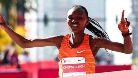 La plusmarquista mundial de maratón Ruth Chepngetich, suspendida por dopaje
