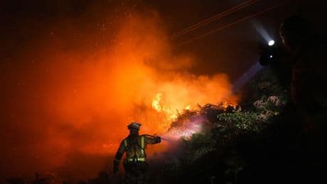 El incendio de Tarifa se da por estabilizado mientras Galicia suma cinco fuegos que siguen sin control