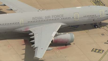 Four people charged after £7m damage caused to aircraft at RAF Brize Norton