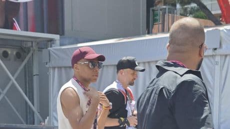 Mbappé y Courtois no se quieren perder la cita más glamurosa de la F1
