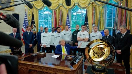 L'énorme malaise des joueurs de la Juve interpellés par Donald Trump sur les sportifs transgenres