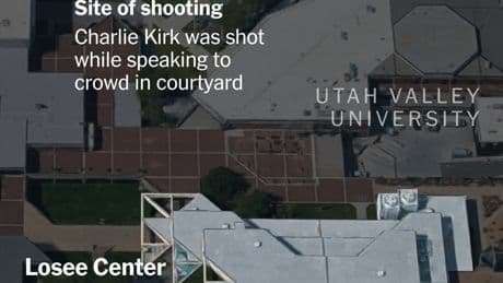 Charlie Kirk Shooting: Visual Timeline, Maps and Photos