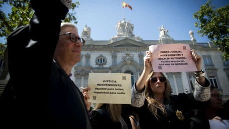 Jueces y fiscales empiezan este martes una huelga de tres días contra las reformas del Gobierno en materia de Justicia