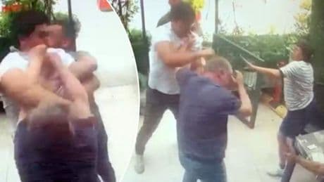 Tekirdağ'da kız arkadaşını hatalı park nedeniyle uyaran esnafa saldırdı